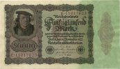 Deutschland 50000 Fünfzigtausend Mark Infla: 50000 Fünfzigtausend Mark 19.11.1922 (x0045)