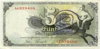 Deutschland 5 DM 5 DM 9.2.1948 mit B- Stempel (x0055)