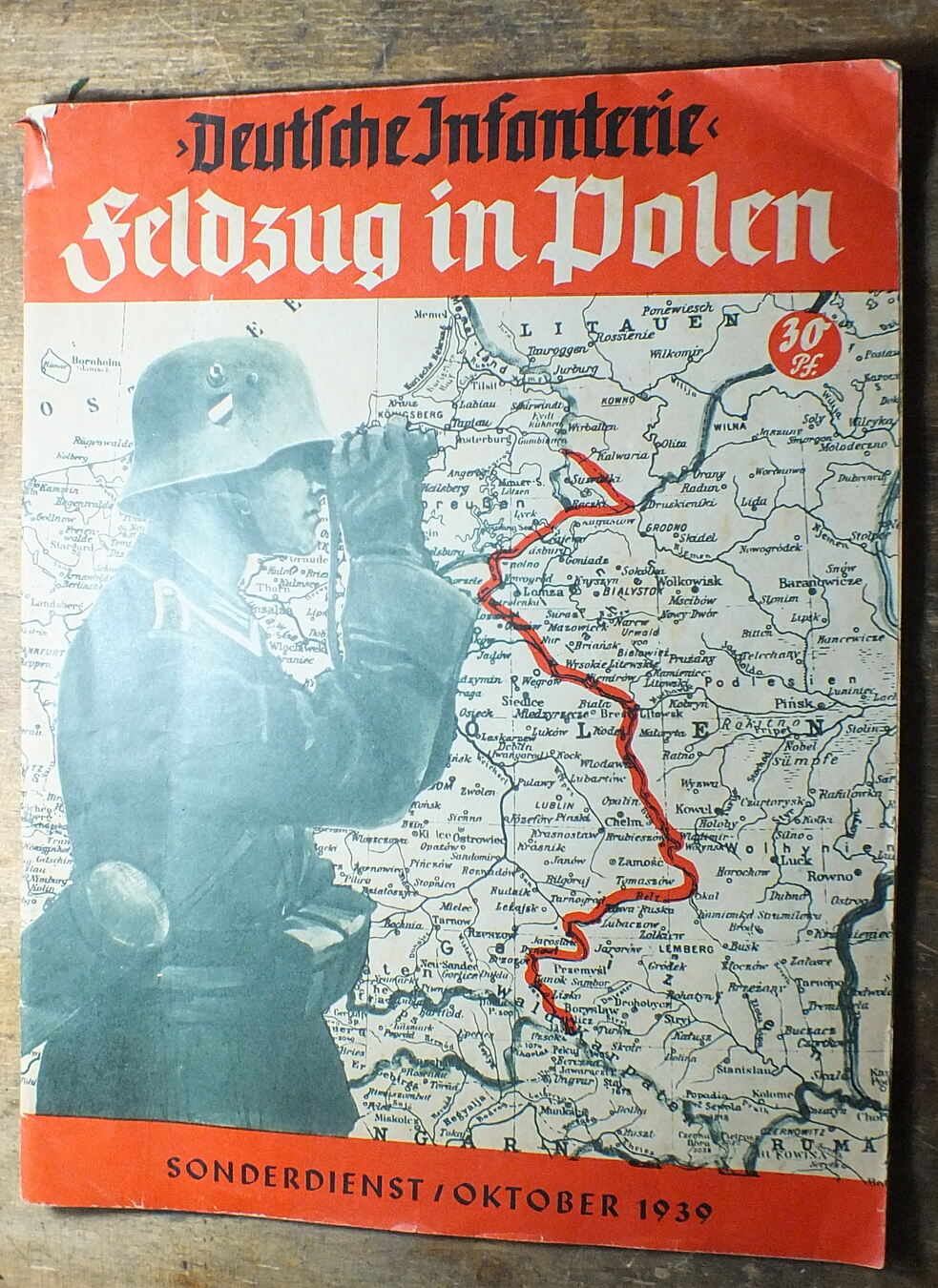 Reich Deutsche Infantrie Feldzug In Polen Sonderausgabe Oktober