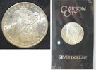 USA 1 $ Morgan $ 1878 - 1921 in Hartplastik Carson City