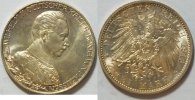 Preussen 2 Mark Wilhelm II 25jähriges Regierungsjubiläum