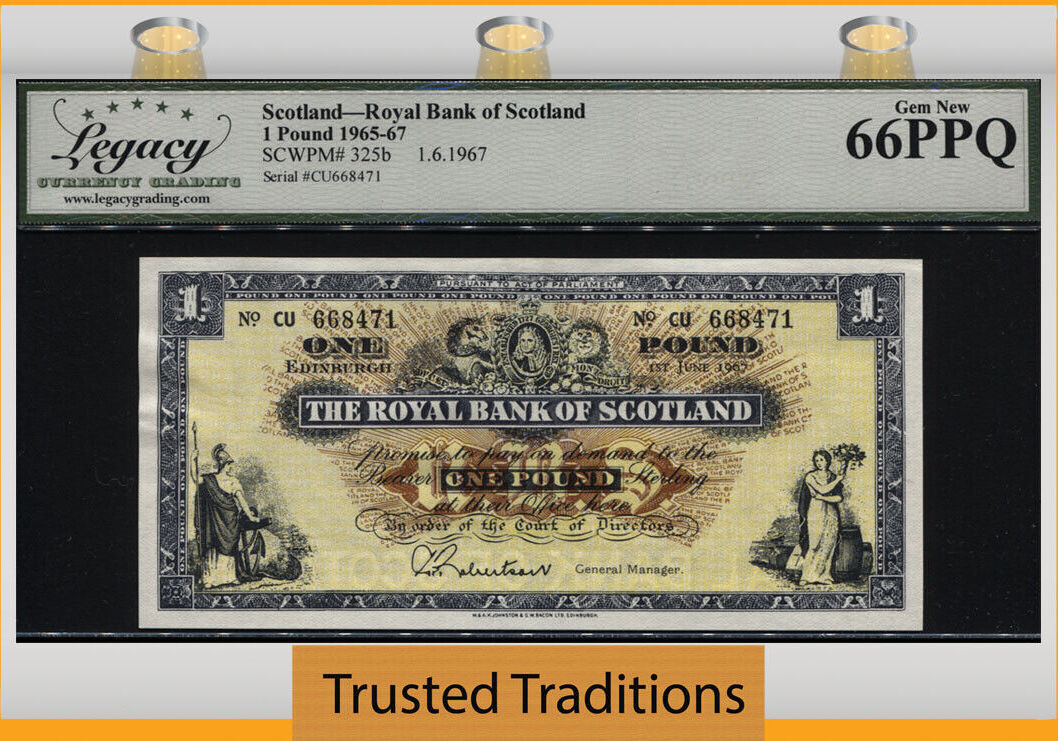 Welt Banknoten Pound Tt Pk B Scotland Royal Bank Of