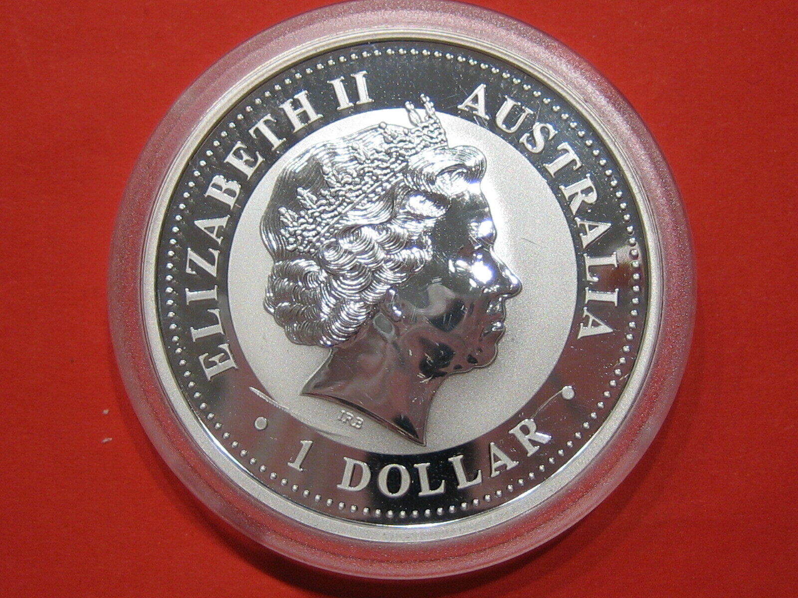 Australien 1 Dollar 2004 Kookaburra 1 Unze Silber BU Unc MA Shops