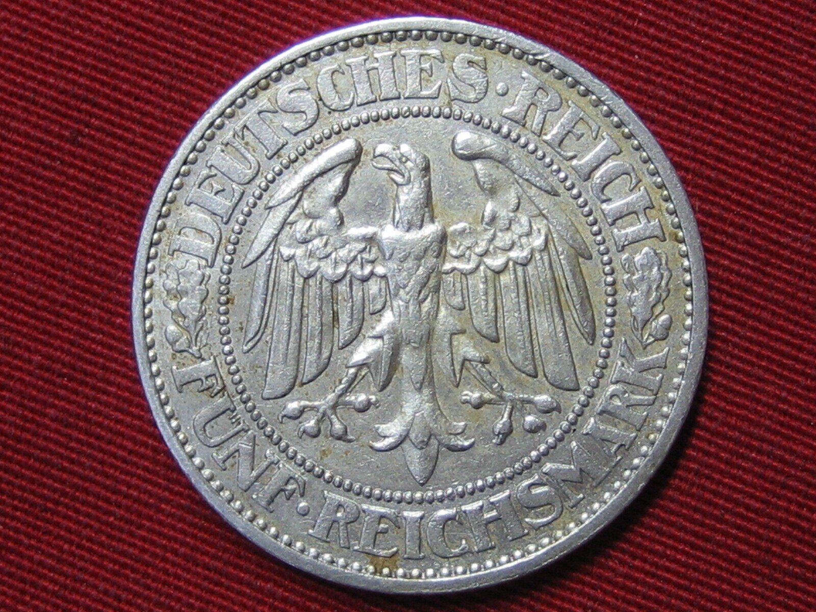 Weimarer Republik 5 Reichsmark 1932 E Eichbaum Ss Vz MA Shops