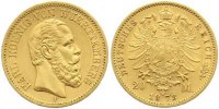 Württemberg 20 Mark Gold Karl 1864-1891. Bild