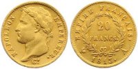 Frankreich 20 Francs Gold Napoleon I. 1804-1814, 1815. Bild