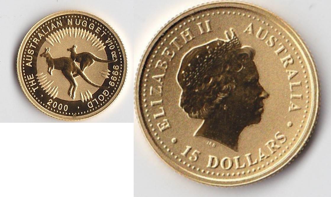 Dollars Australien Nugget K Nguru Unze Gold Unc Ma Shops