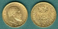 Württemberg 20 Mark Wilhelm II.