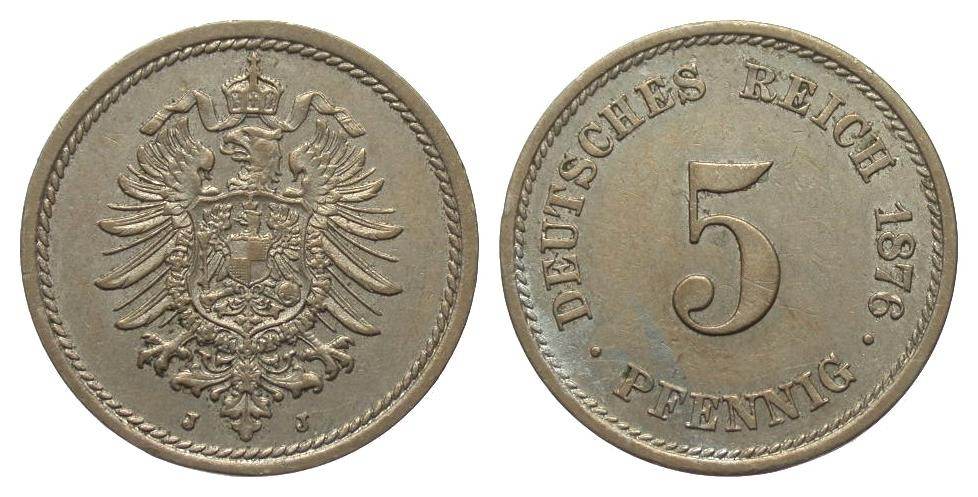 Kaiserreich Pfennig J Knapp Vorz Glich Ma Shops