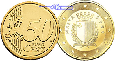 50 Cent Malta 2008 Wert