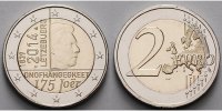 Luxemburg 2 Euro 175 Jahre Unabhängigkeit, (1839-2014) <br><b>geringe Auflage,