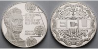 Niederlande 25,20g roh<br> 38mm Ø 25 ECU - König Wilhelm I.,