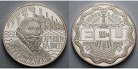 Niederlande 25,12g roh<br> 38 mm Ø 25 ECU - Leeghwater,