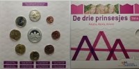 Niederlande 3,88 Kursmünzensatz/Die drei Prinzessinen m. Medaille in Silber