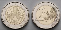 Frankreich 2 Euro Welt - AIDS - Tag, Foto