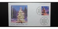 Deutschland 0,58 Cent Weihnachten "2013" Ersttagsbrief (FDC),<b>nassklebend,</b>Stempel "Eiskristall" Foto