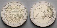Deutschland 2 Euro 25 Jahre Deutsche Einheit,<br><b> Prägestätte G </b> Foto