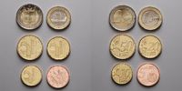 Andorra 5 Cent -2 Euro, 3,85 <b>Ab sofort lieferbar 6 Münzen</b>Zusammenstellung d.Euromünzen 5 Cent - 2 Euro Foto