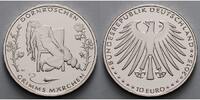 Deutschland 10 Euro<br> Grimms Märchen - Dornröschen (IV.), 1. Ausg. 2015<br> <b>lieferbar !!! </b> Foto