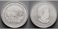 Kanada 8 $ 1,25 oz. Serie - Bison, <b>3. Ausgabe</b> Foto