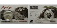 Australien 1 $ Salzwasserkrokodil - Agro Junior - 1 oz. -<b>-Neue Serie-</b> Foto