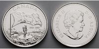 Kanada 1 $ 50 Jahre Kanada Flagge 1965 - 2015, inkl. Etui & Zertifikat & Schuber Foto