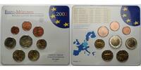 Deutschland 3,88 Kursmünzensatz,<br> <b>je Prägestätte</b>, <b>Blister ist gerissen, mit Riss</b> Foto