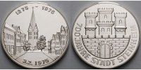 Steinheim/Westfalen 19,56g<br> fein,<br> 35mm Ø Medaille 700 Jahre Stadt Steinheim, St.-Marien-Pfarrkirche ( 1275-1975 )3.2.1975