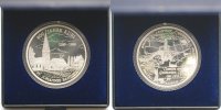 Dortmund 15,00g<br> fein<br>35mm Ø 800 Jahre Kurl 1189-1989,St.Johannes Baptista, inkl. Etui & EM-Zertifikat