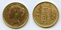 Great Britain Sovereign UK - 1850 - GOLD Full Sovereign Victoria, Young Head