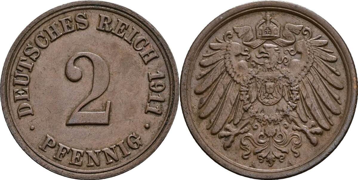 Deutsches Reich Pfennig A Ss Ma Shops