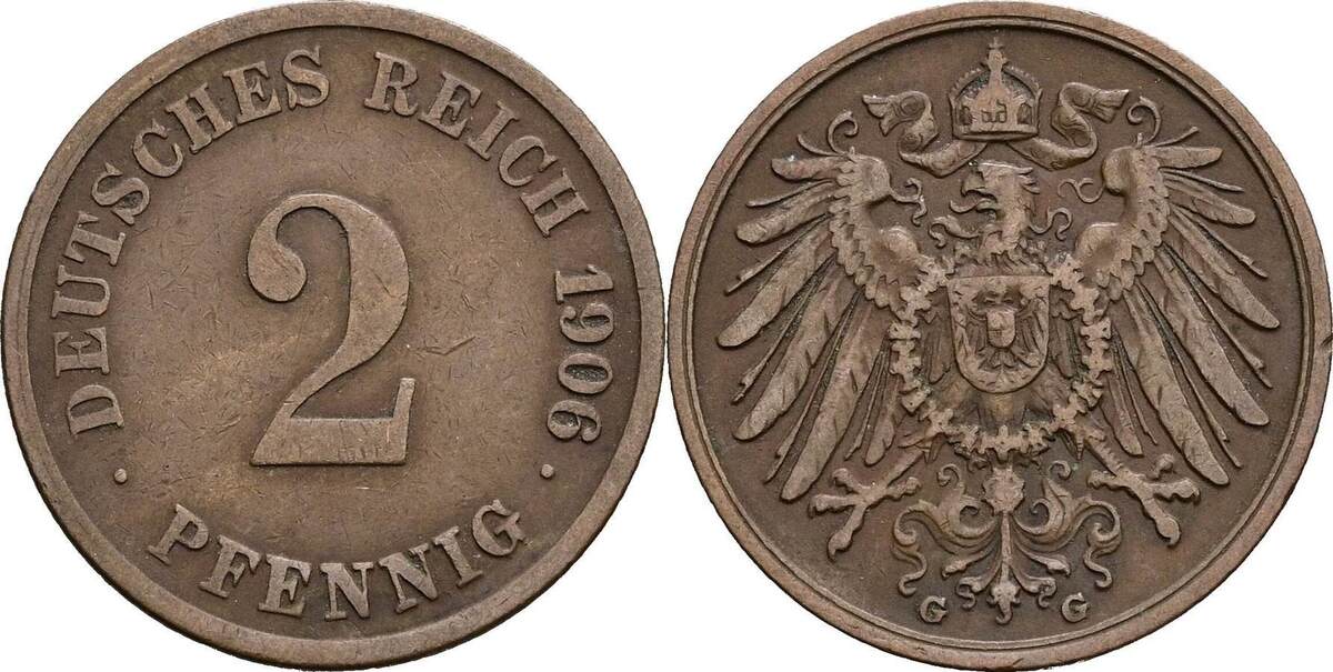 Deutsches Reich Pfennig G Ss Ma Shops