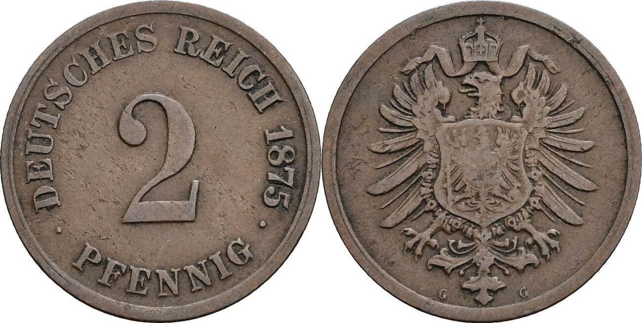 Deutsches Reich Pfennig G Ss Ma Shops