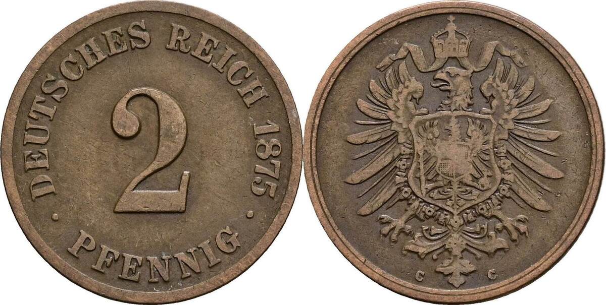 Deutsches Reich Pfennig C Ss Ma Shops