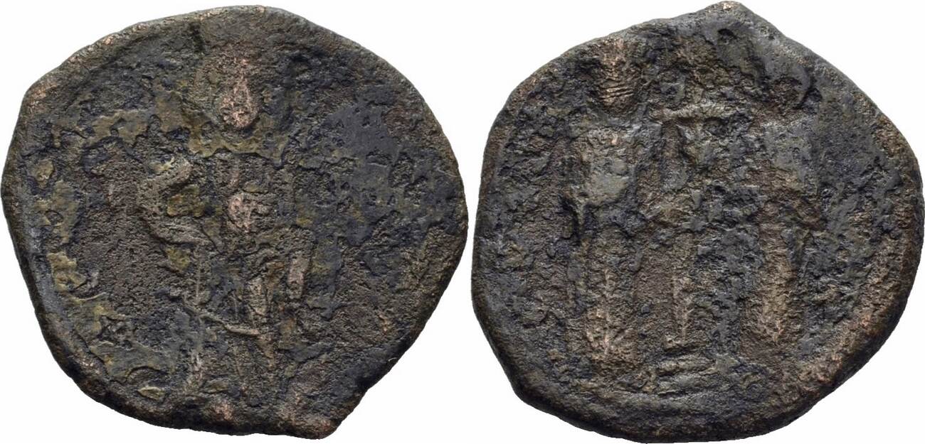 1059 1067 Byzanz Constantinus X Ducas Æ Follis Constantinopolis Eudocia