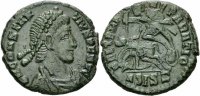 Römisches Kaiserreich Centenionalis Constantius II. Bronze Siscia 351-361 FEL TEMP REPARATIO Reiter RIC 352 & 361