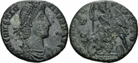 Rom Kaiserreich Maiorina Constantius II AE 2 Maiorina Antioch FEL TEMP REPARATIO Soldier Horseman RIC 132
