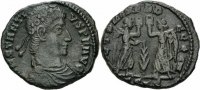 Rom Kaiserreich Follis Constantius II Follis Siscia 347-348 VICTORIAE DD AVGGQ NN Two Victories RIC 194