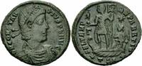 Rom Kaiserreich Maiorina Constantius II Maiorina Thessalonica 348-350 FEL TEMP REPARATIO Galley RIC 168
