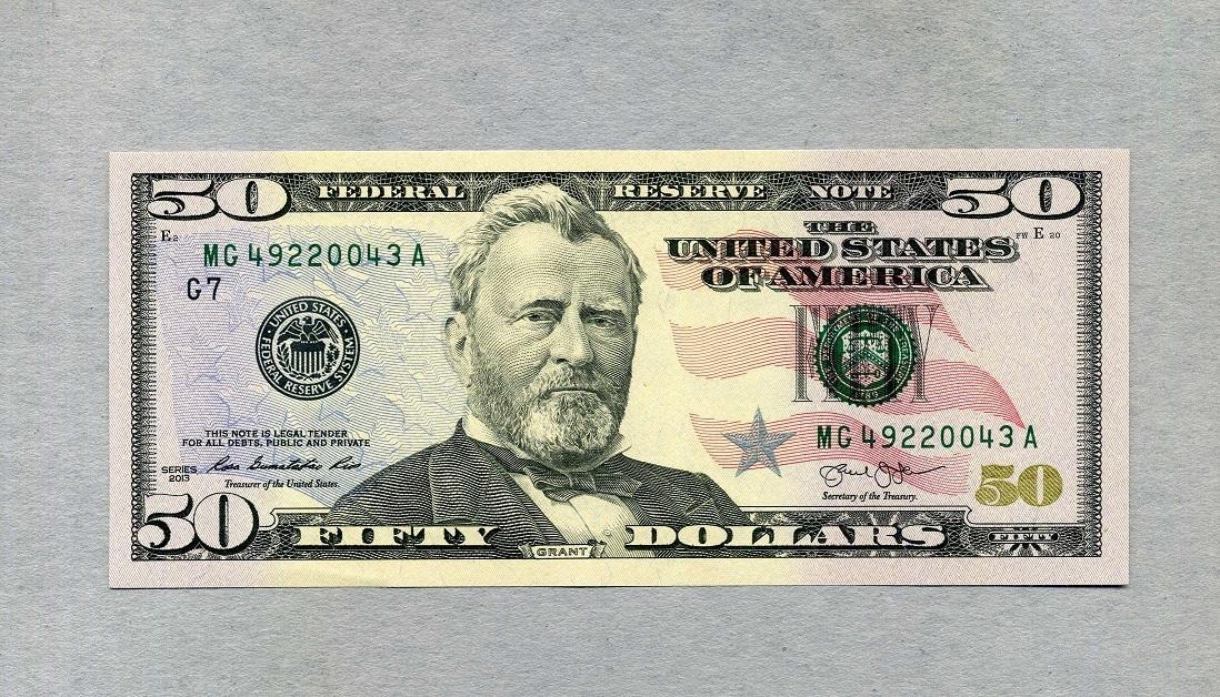 Usa 50 dollars serie 2013 chicago unc kassenfrisch ma shops