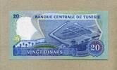 Tunesien 20 Dinars P.81 - Yachthafen von Sidi Bou Saïd - Cap Carthage - -