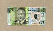 Botswana 10 Pula - Neue Ausgabe 2021 - Polymer - -