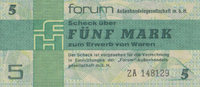 Forum-Außenhandelsgesellschaft 5 Mark Ros.369b -