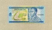 Congo-Republik 10 Makuta P-9a - President Joseph Désiré - -