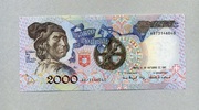 Portugal 2.000 Escudos 21.10.1993 Pick 186d unc/kassenfrisch