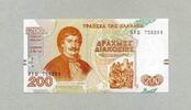 Griechenland 200 Drachmai P.204a -