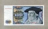 Deutsche Bundesbank Ersatznote ZN 100 Mark Ros.273c/ 01.2.1970 -