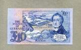 Guernsey 10 Pounds ND(1980) P.50b - very nice banknote - unc/kassenfrisch