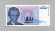 Jugoslawien 100 Dinara P.139a -