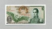 Kolumbien 5 Pesos P.406b -